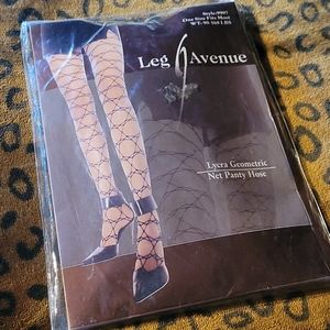 Leg Avenue net panty hose.
